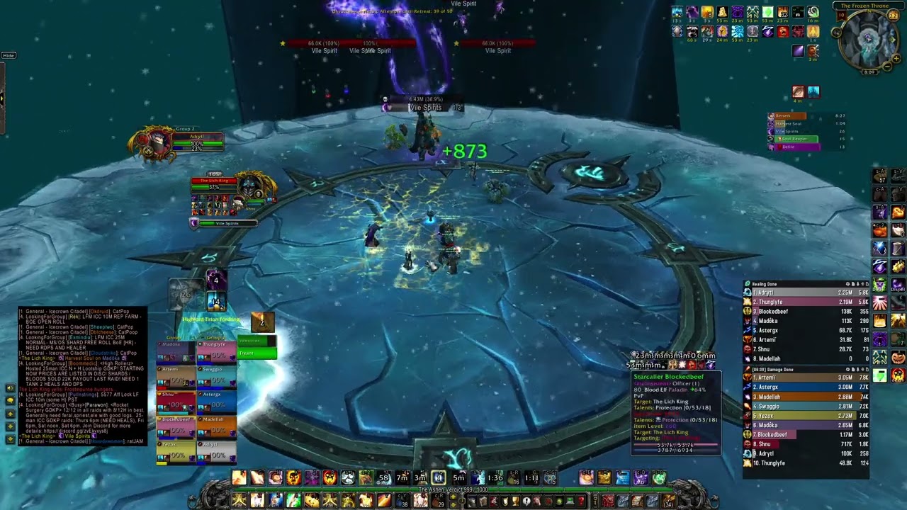 The Lich King (ICC 10m) - Holy Priest POV