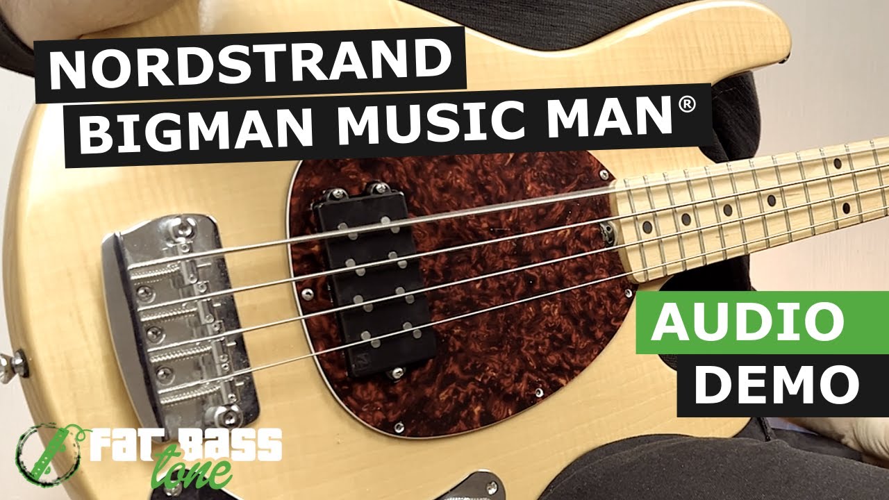 Nordstrand BigMan Music Man® Bass Pickup Demo