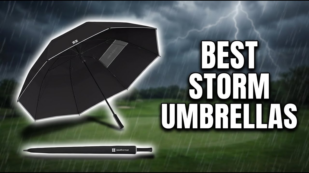 Best Storm Resistant Golf Umbrellas: Top 5 Windproof Picks That Won't Flip Inside Out