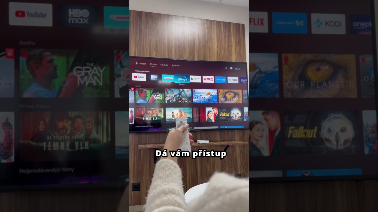 Homatics &ndash; funguje skvěle na star&eacute; i chytr&eacute; televizi   #chytr&aacute;televize #homatics