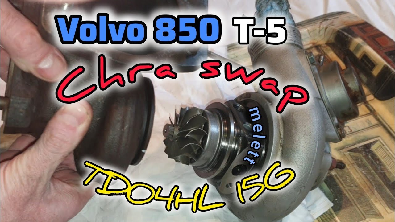 Chra swap. TD04HL 15G. Volvo 850 T-5
