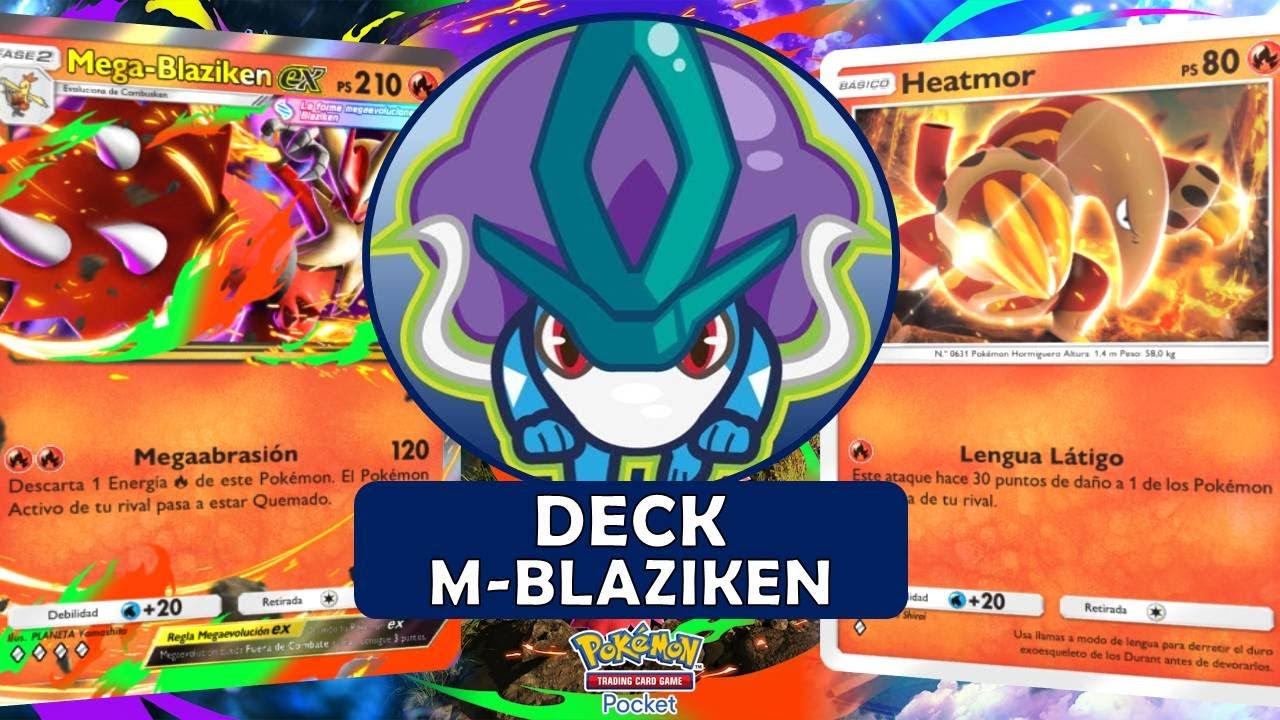 Pokémon TCG Pocket | M-Blaziken vs Suicune, M-Absol y M-Blaziken
