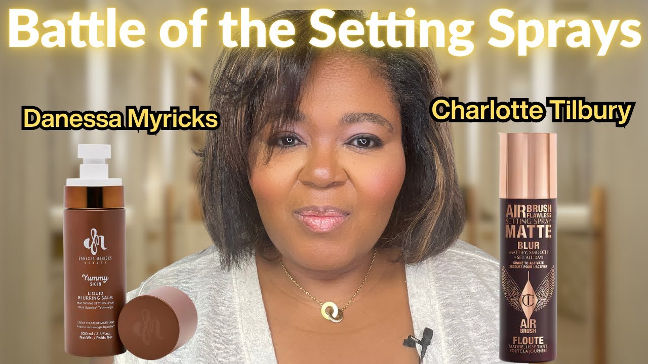 *New* Danessa Myricks Setting Spray vs Charlotte Tilbury | Which one is better?? | TheBeautieCypher