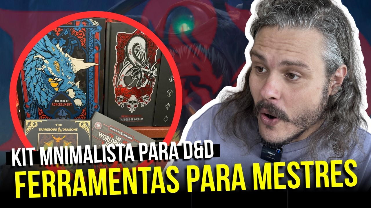 O KIT MINIMALISTA DEFINITIVO para MESTRE de RPG!  | DND 5E 2024