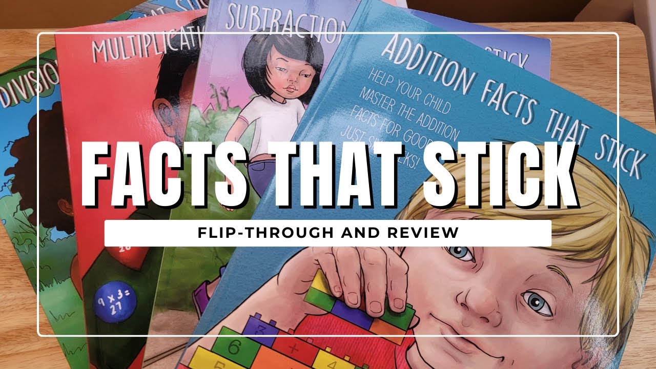 Math Facts that Stick Flip-through & Review | Elementary Math | Secular Homeschool Curriculum