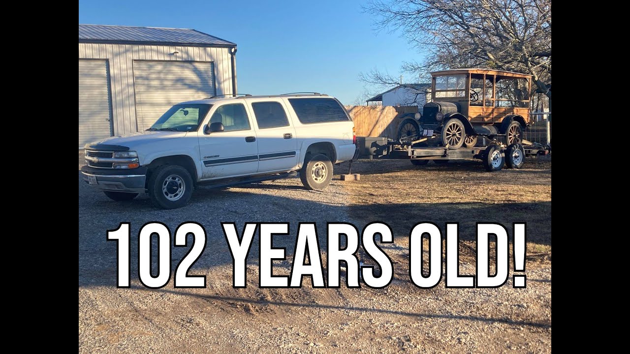 1922 Ford Model T Milk Truck. The Oldest Car I Have Ever Hauled!
