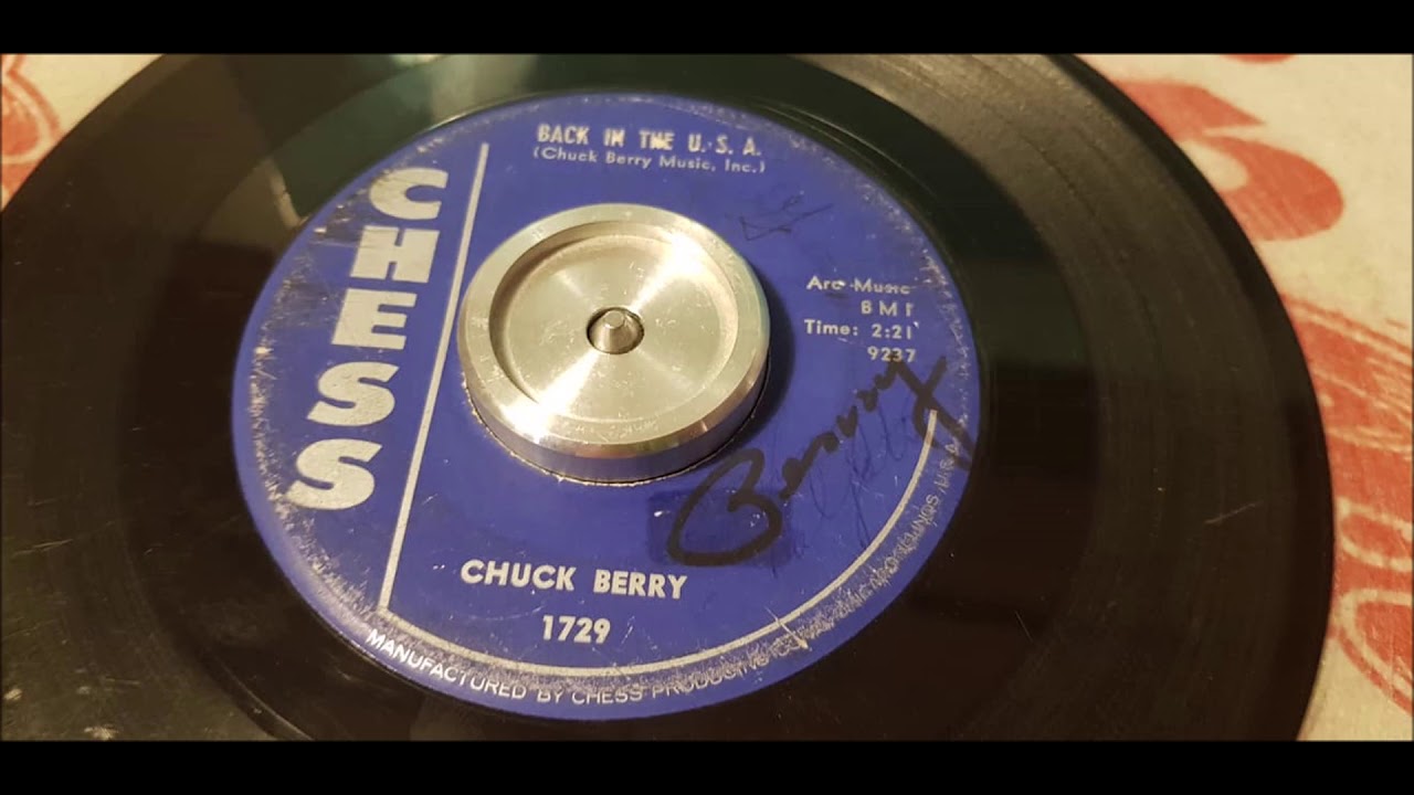 Chuck Berry - Back in the U.S.A. - 1959 Rock N Roll - CHESS 1729