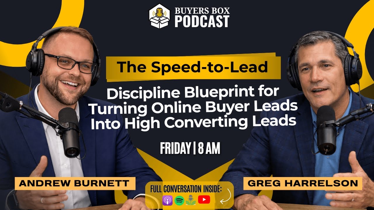 Speed-to-Lead Discipline Blueprint: Turning Online Buyer Leads Into High-Converting Conversations