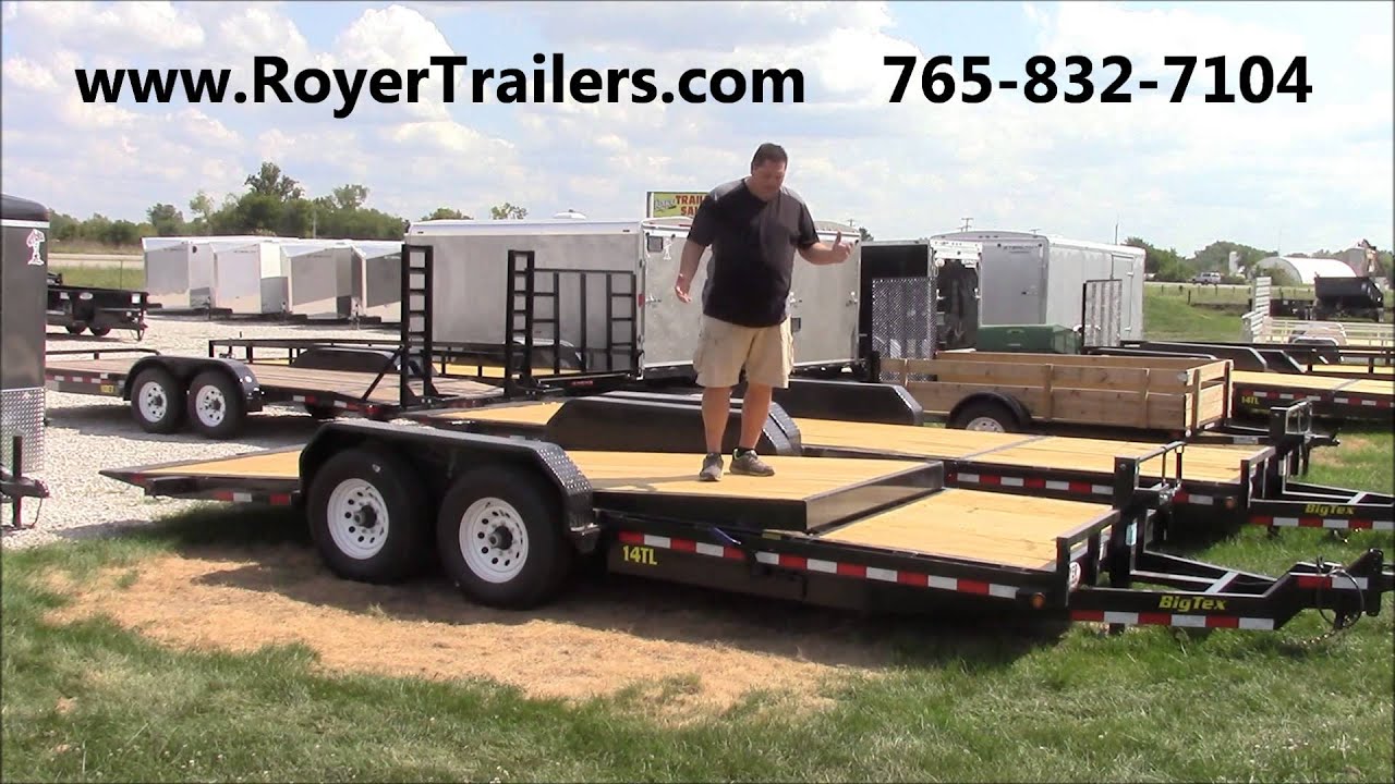 Big Tex 14TL 20' Tilt Trailer