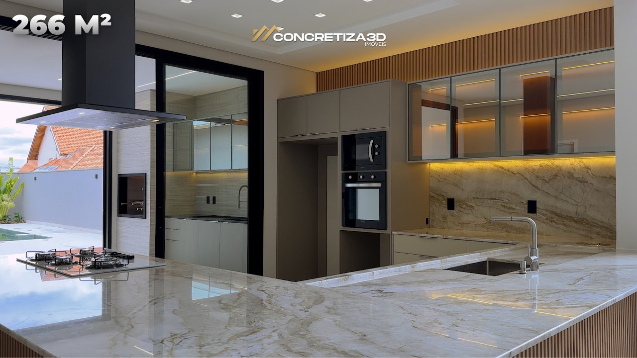 CASA TÉRREA DE ALTO PADRÃO ISOLADA | 4 SUÍTES, MÓVEIS PLANEJADOS E PISCINA! TUDO ISSO EM 266 M²