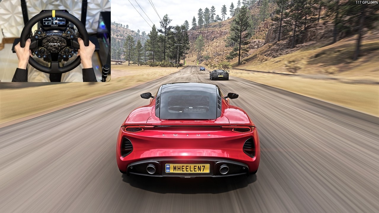 869HP Lotus Emira 2023 |Racing The Goliath Forza horizon 5 |Steering Wheel Gameplay