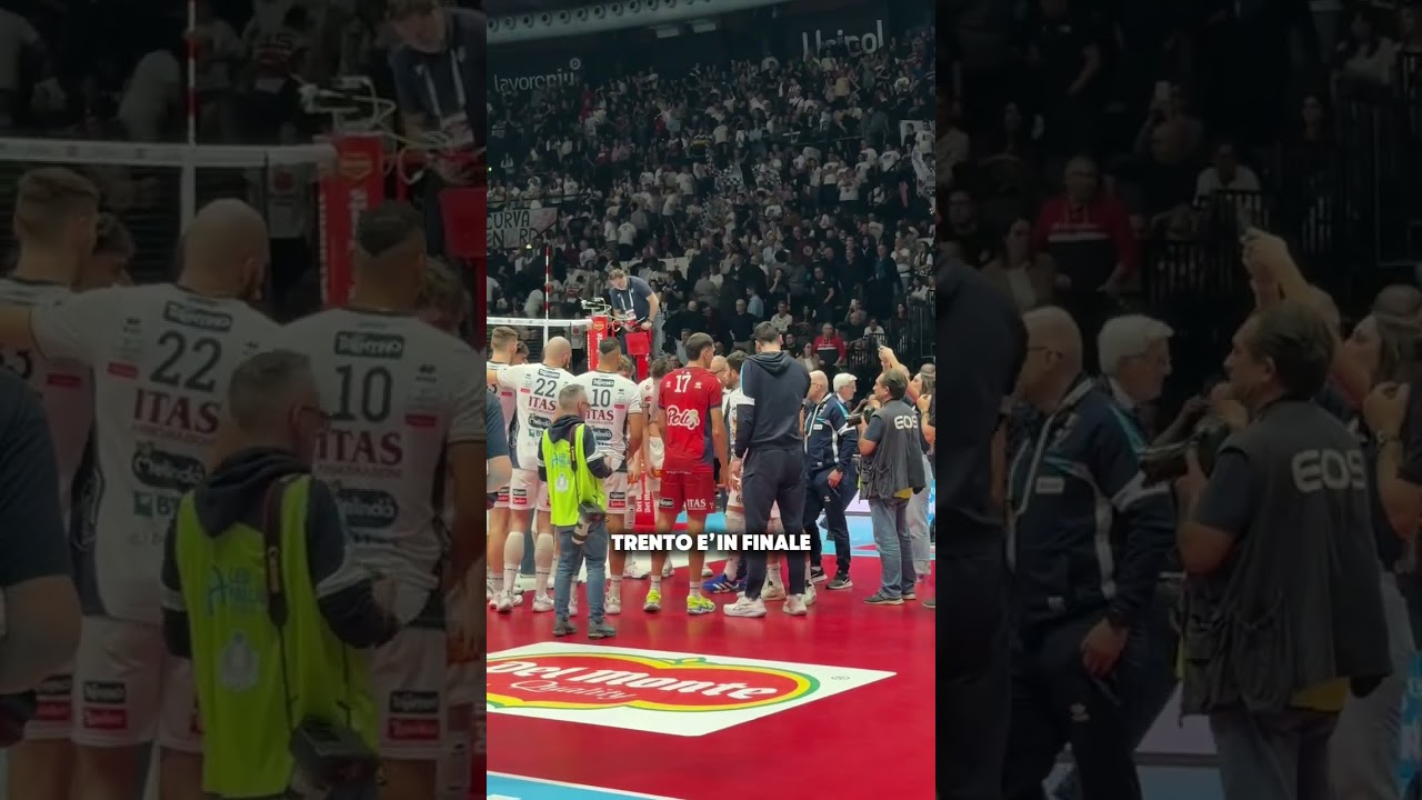 😮 Coppa Italia SuperLega: come sono finito a festeggiare in campo