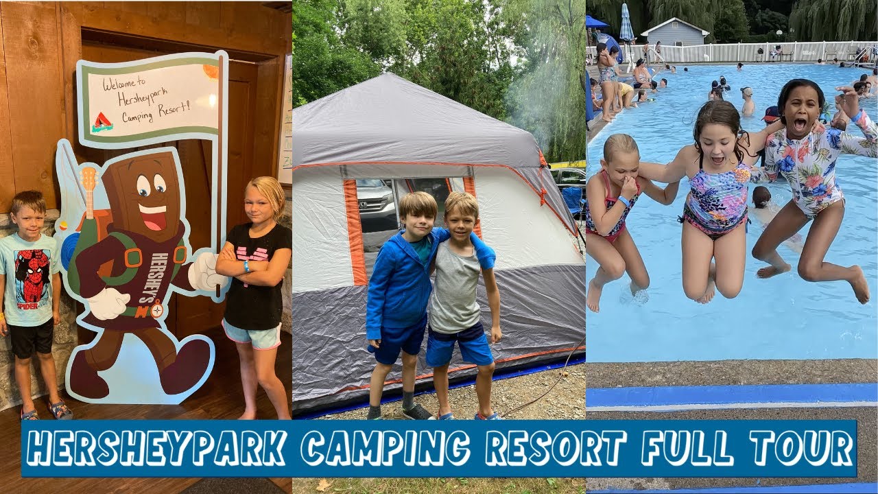 Pt. 1 | Hersheypark Camping Resort in Hershey, PA | Full Tour, Perks, Amenities & Activities