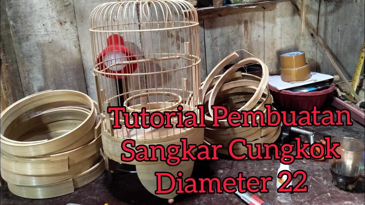 bamboo grafting cage tutorial TUTORIAL SANGKAR CUNGKOK PART 1 @mj2sangkarcungkok #sangkarcungkok