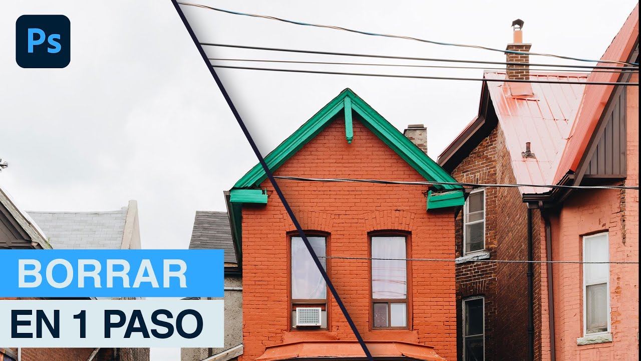 ¡Asombroso! Truco para BORRAR en 1 PASADA cualquier objeto en Photoshop