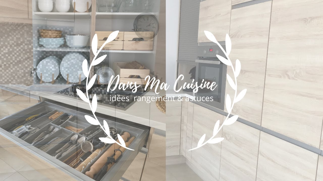 ❥ Dans ma cuisine - je vous montre mes astuces de rangement à petit prix