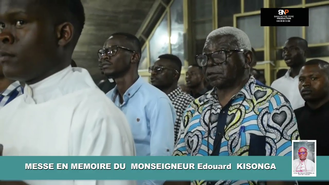 MESSE EN MÉMOIRE DU Mgr ÉDOUARD KISONGA à la paroisse Saint Sacrement 26 Août 2025