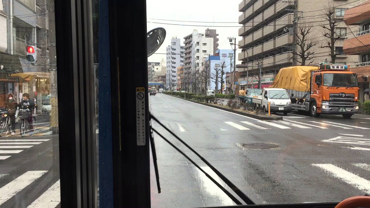 横浜市営バス 25系統天王町・明神台経由保土ケ谷駅西口行き前面展望