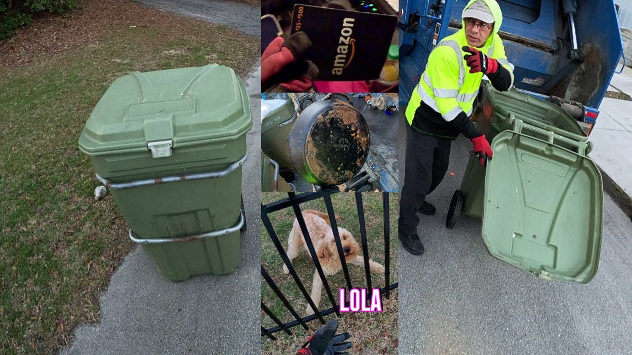 Garbage Man Gopro PoV | I SCORED on the Route Today! | Tuesday Garbage Collection Day + Trash Dump