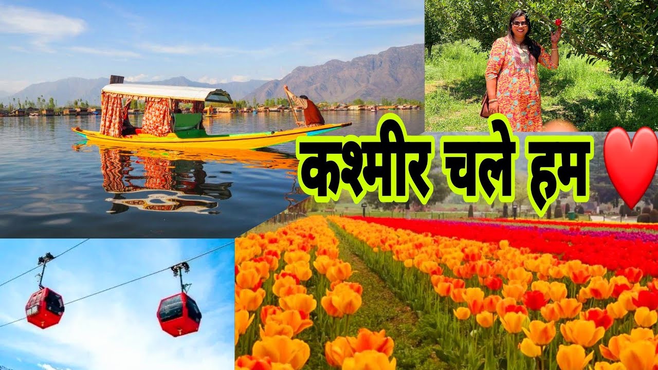 कश्मीर के सुंदर नजारे देखे मेरे साथ | Kashmir Garden Views in Summer | kashmir tour | Srinagar |