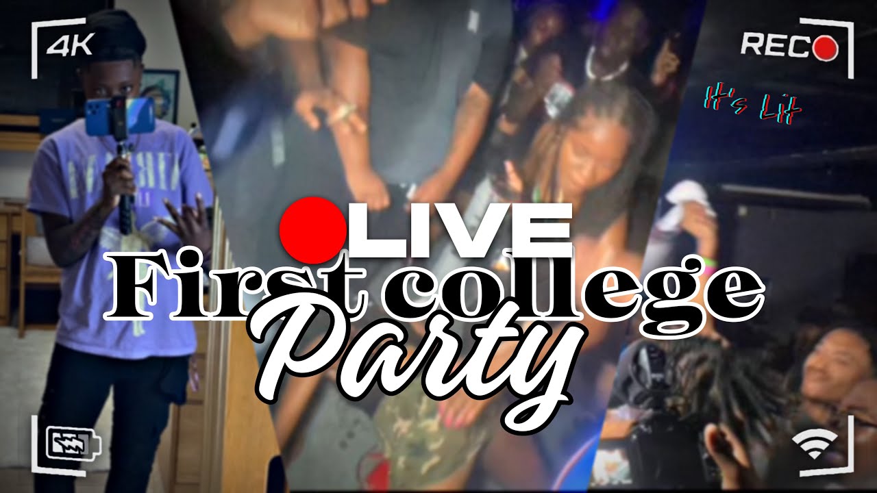 WE LIVE🤪!! GRWM FIRST COLLEGE PARTY🔥| mini vlog | 🛸😈.