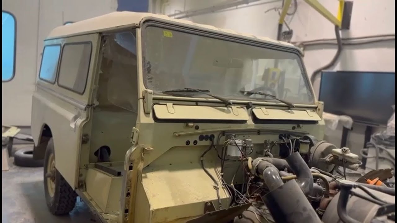 RESTAURAMOS un LAND ROVER SANTANA del 91