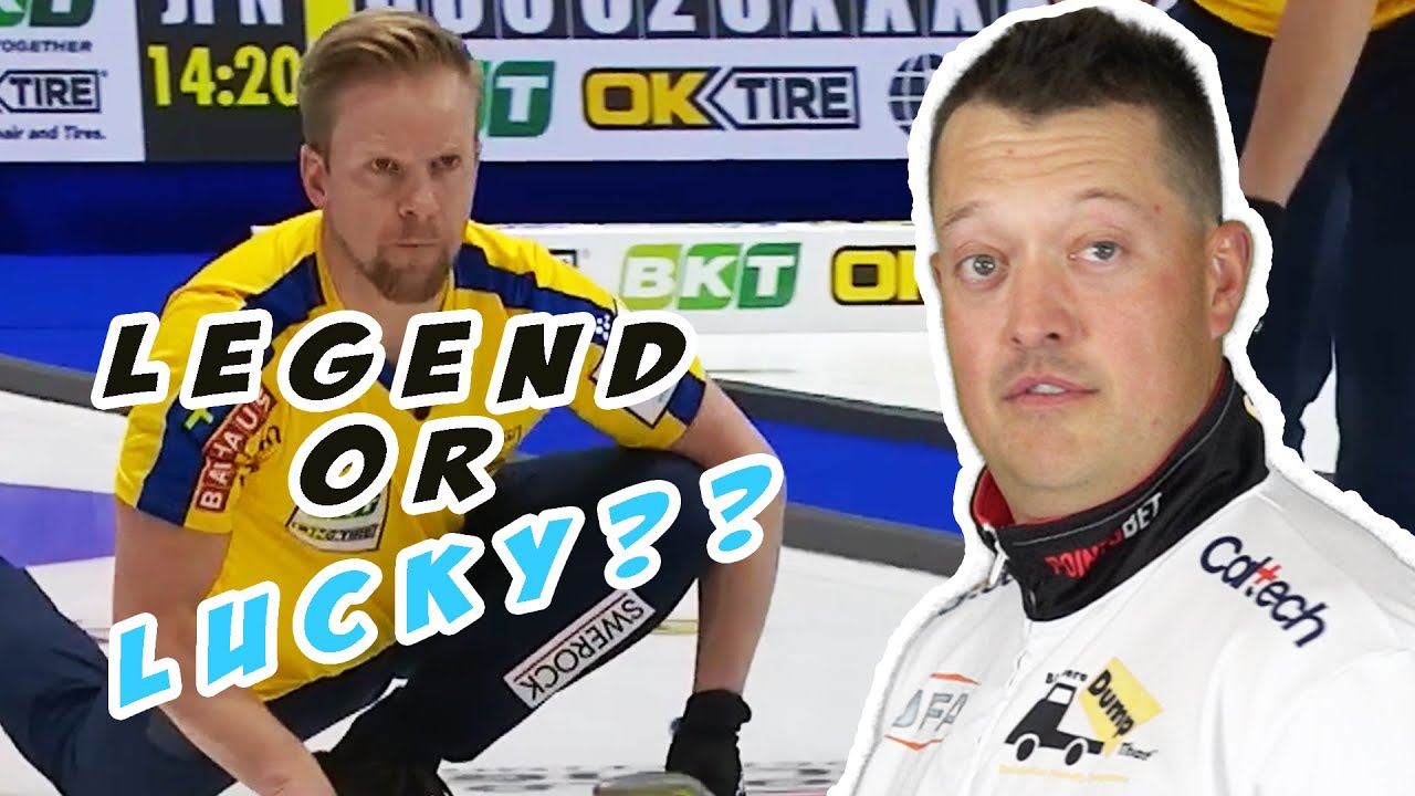 Curlers try to recreate Niklas Edin's super spinner shot | Sheet Show with Benny Heebz