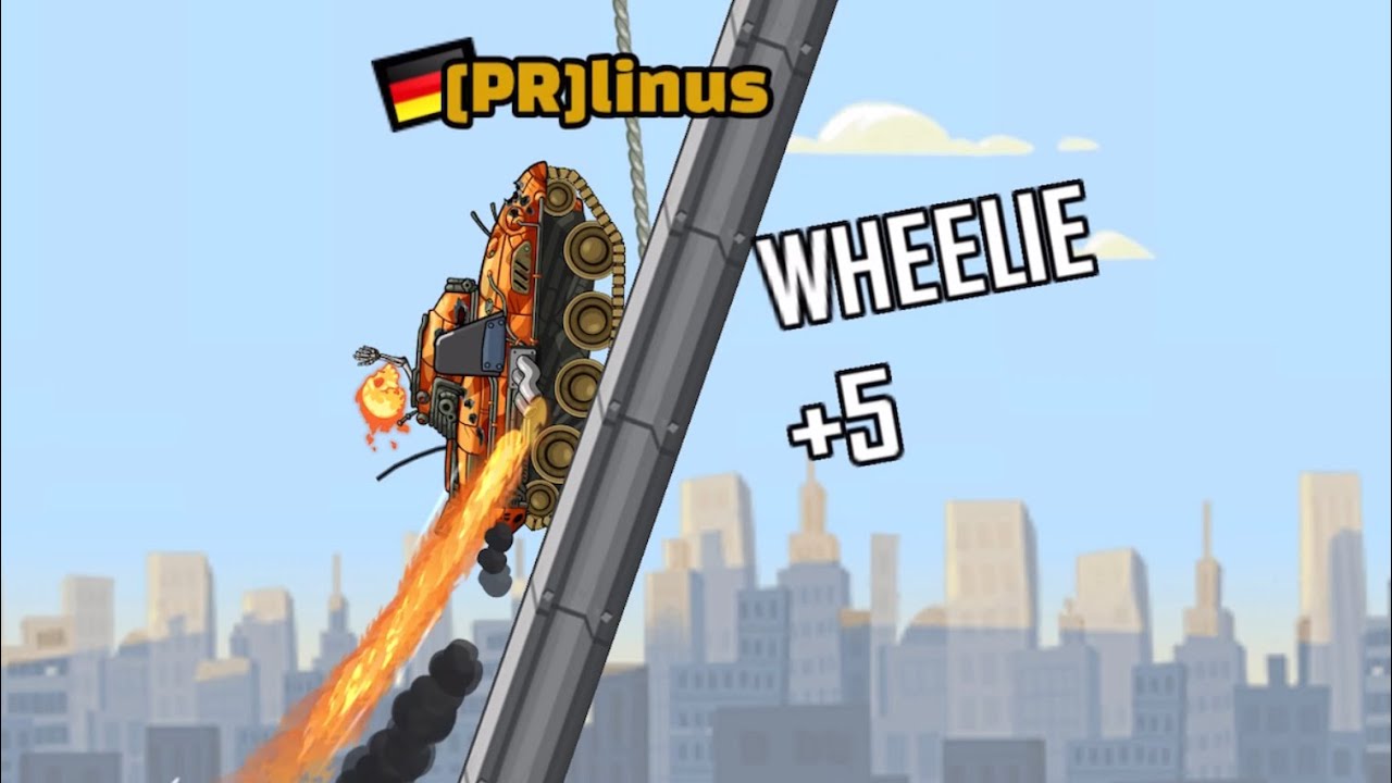 🥶Tank in Intense City Like a Boss🥴😎 Hill Climb Racing 2