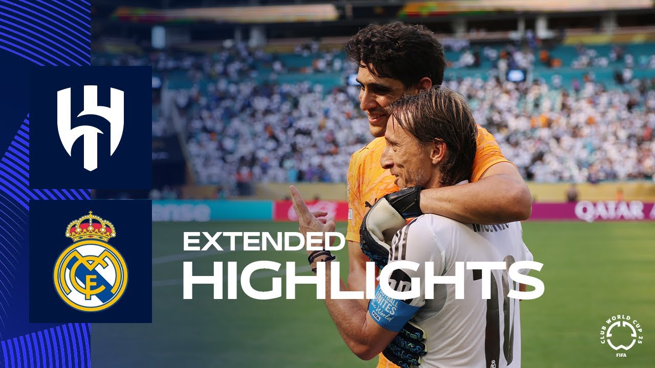 ملخص شامل لأحداث مباراة الهلال x ريال مدريد - كأس العالم للأندية 2025
