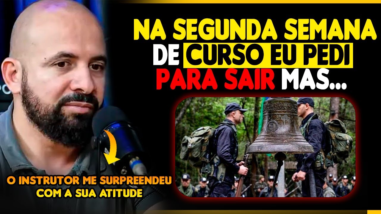 ESSA SITUAÇÃO QUASE ME FEZ PEDIR PRA SAIR DO CURSO DA CORE | BRITO  POLICIAL CIVIL | CopCast