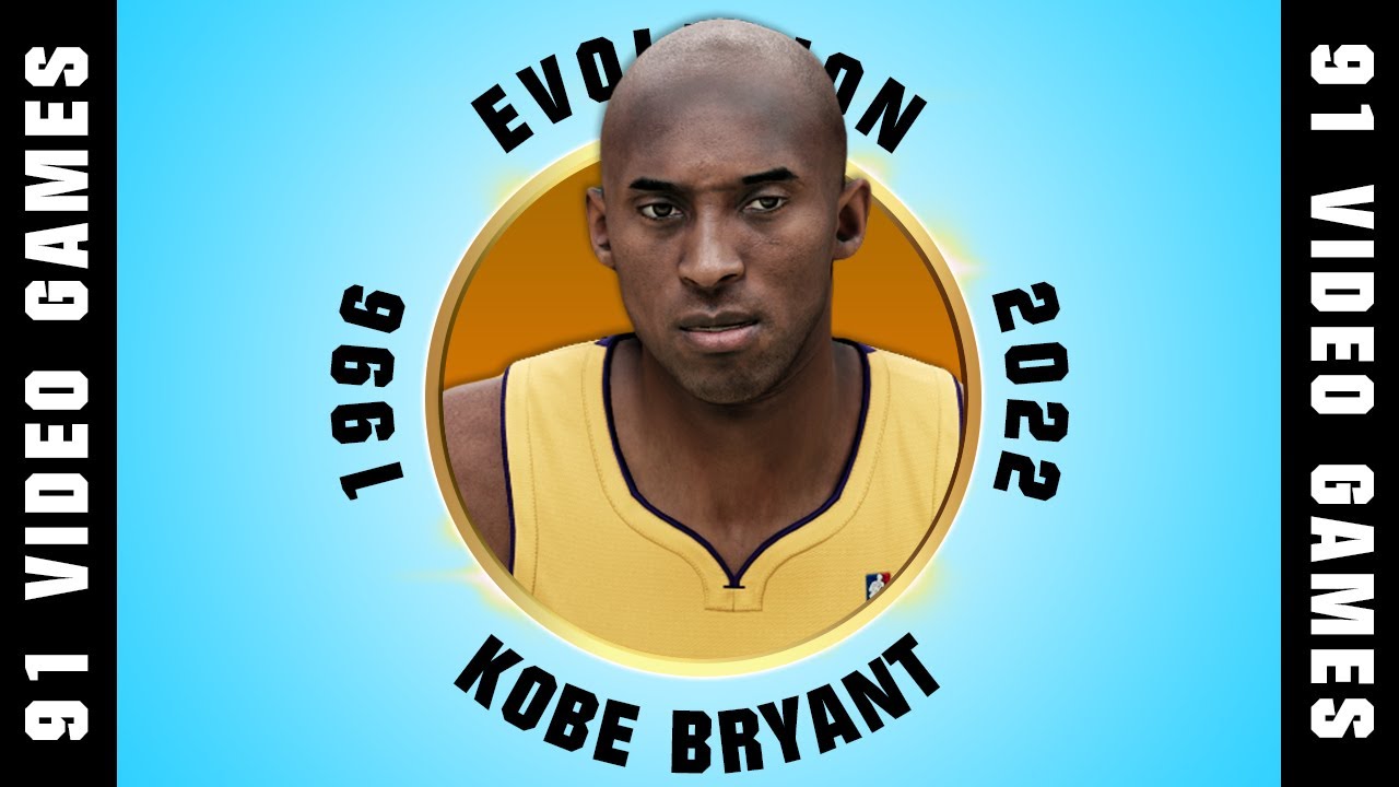 KOBE BRYANT, the evolution in video games [1996 - 2022]