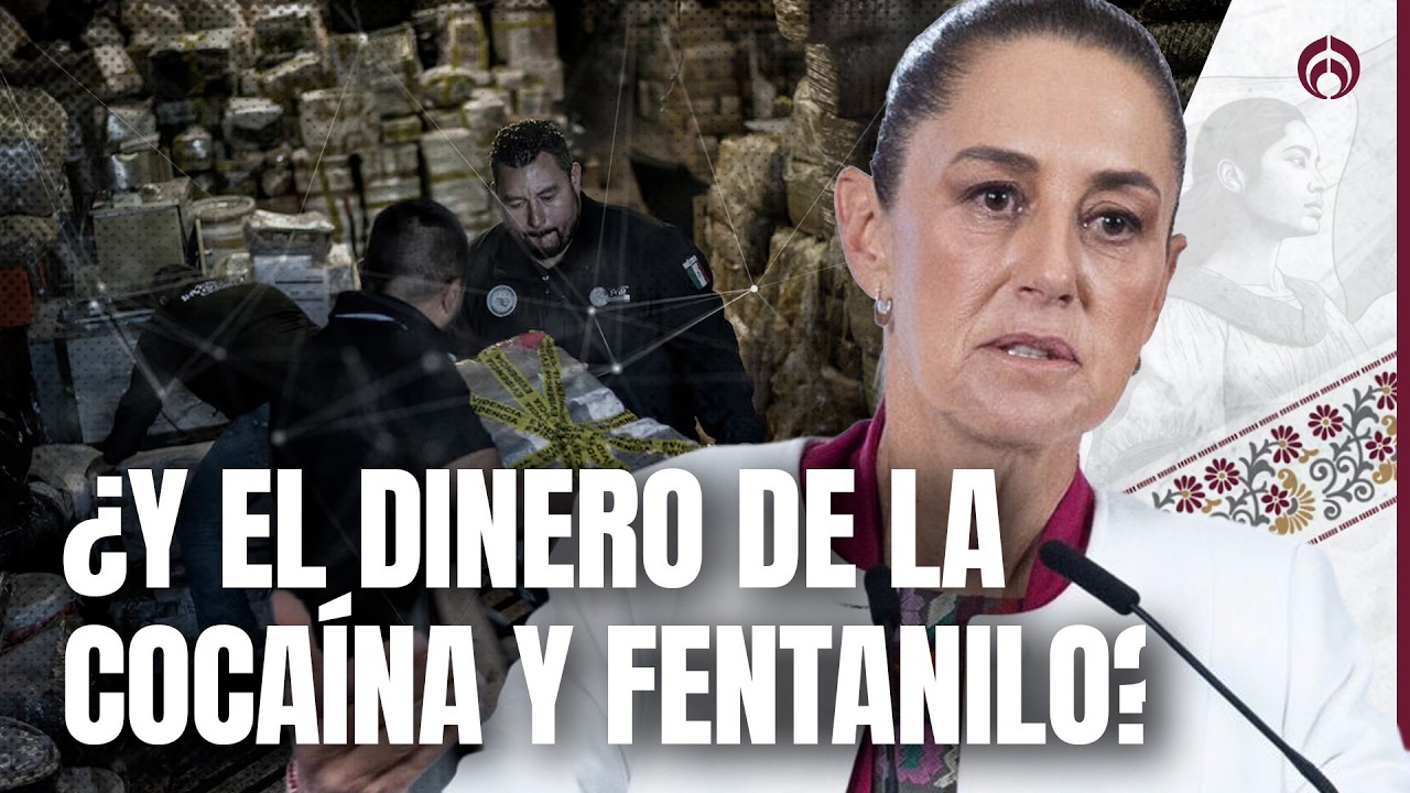 Sheinbaum cuestiona a EU: ¿Qué hacen con el dinero de la venta de fentanilo?