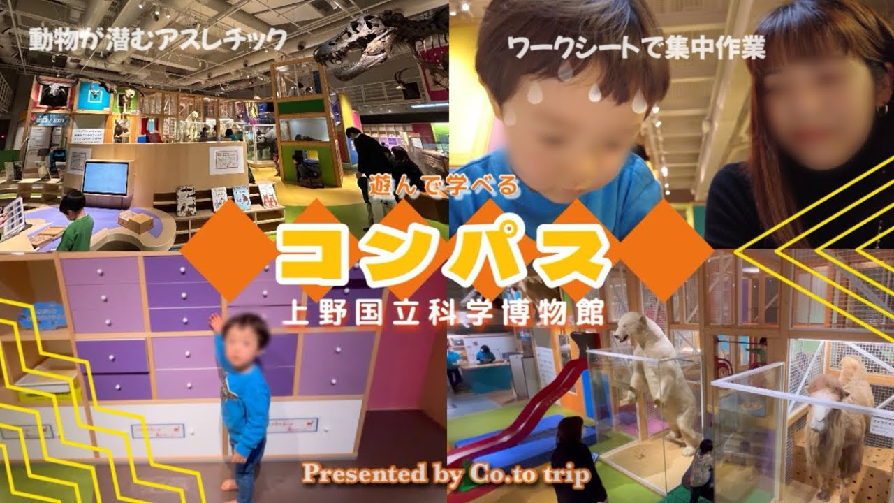 【国立科学博物館】遊んで学べるコンパスが楽しすぎた…！