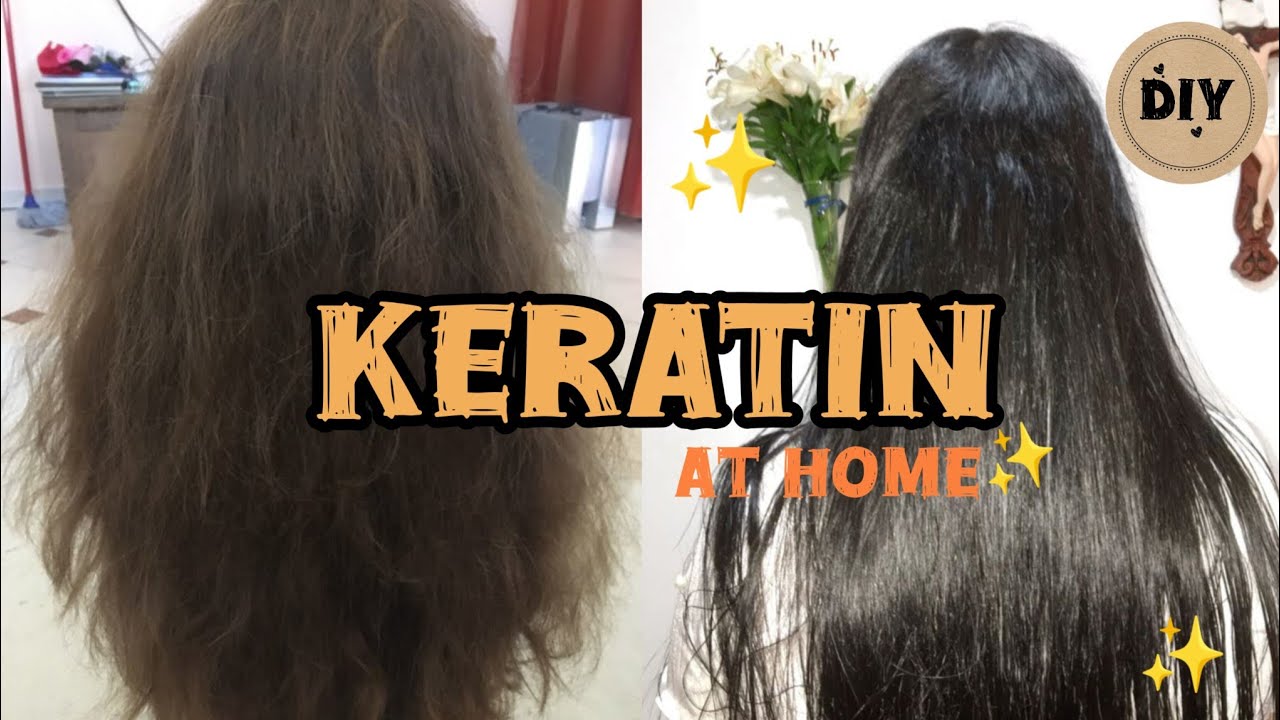 KERATIN Hair Treatment at Home | DIY Smooth, Silky & Frizz-Free Hair|