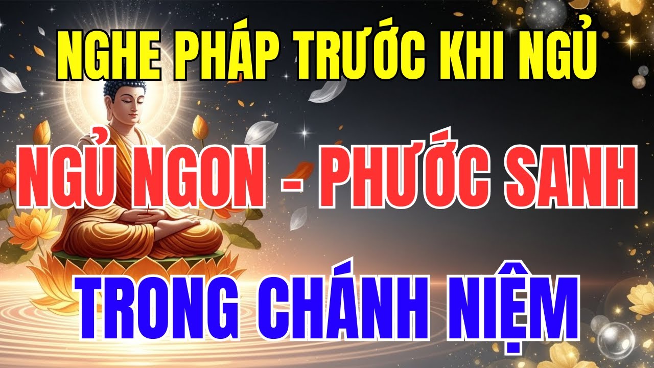 Nghe Pháp Trước Khi Ngủ – Buông Tạp Niệm, Ngủ An Lành, Phước Sanh Trong Chánh Niệm | Lời Phật Dạy