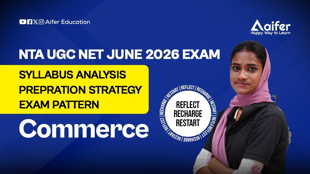 UGC NET COMMERCE Preparation Strategy 2026 | Syllabus | Exam Pattern 2026 | UGC NET | COMMERCE | JRF