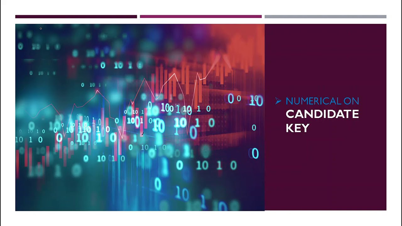 Candidate Key(solved numerical) in DBMS #Example