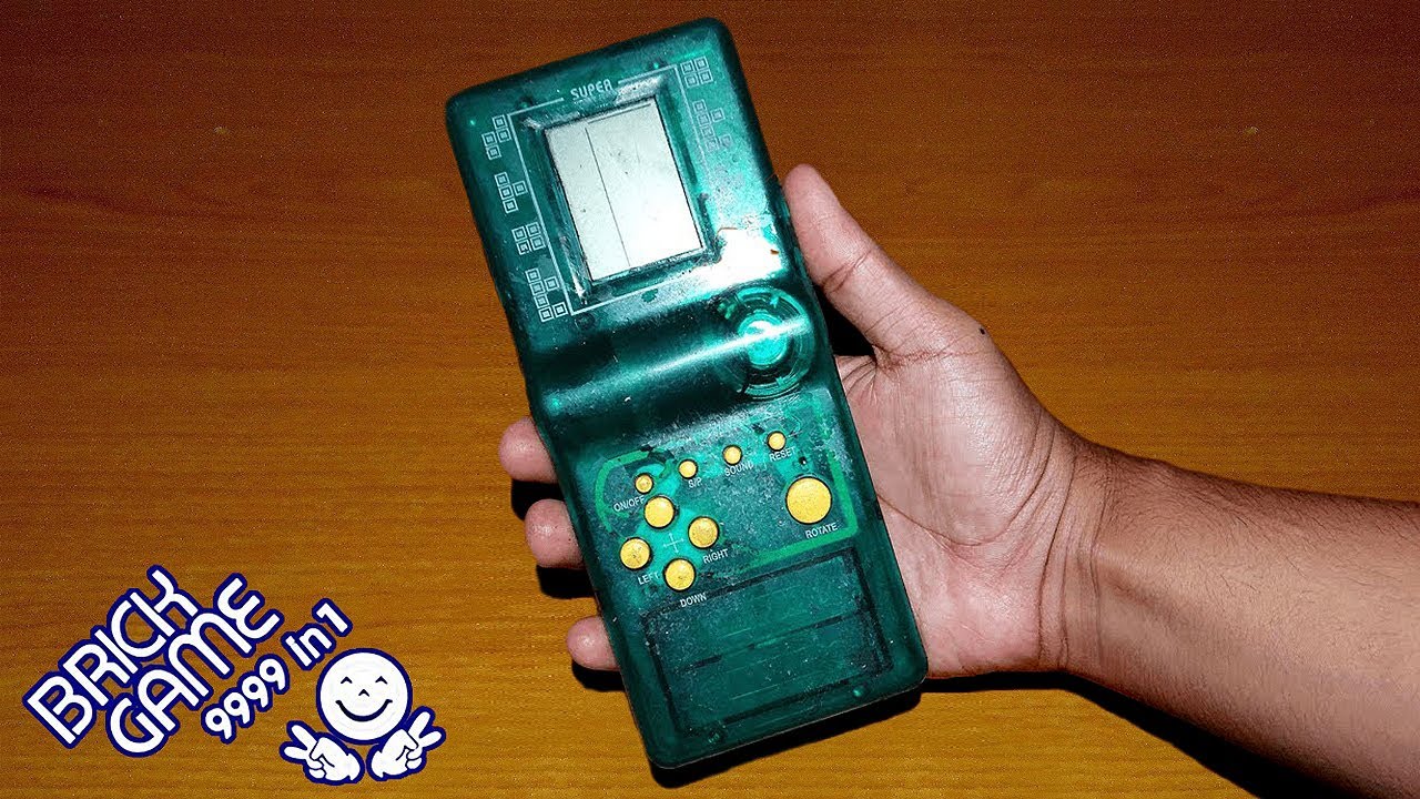 Restoring Brick Game 9999 in 1 - Restoration a Broken Tetris HANDHELD