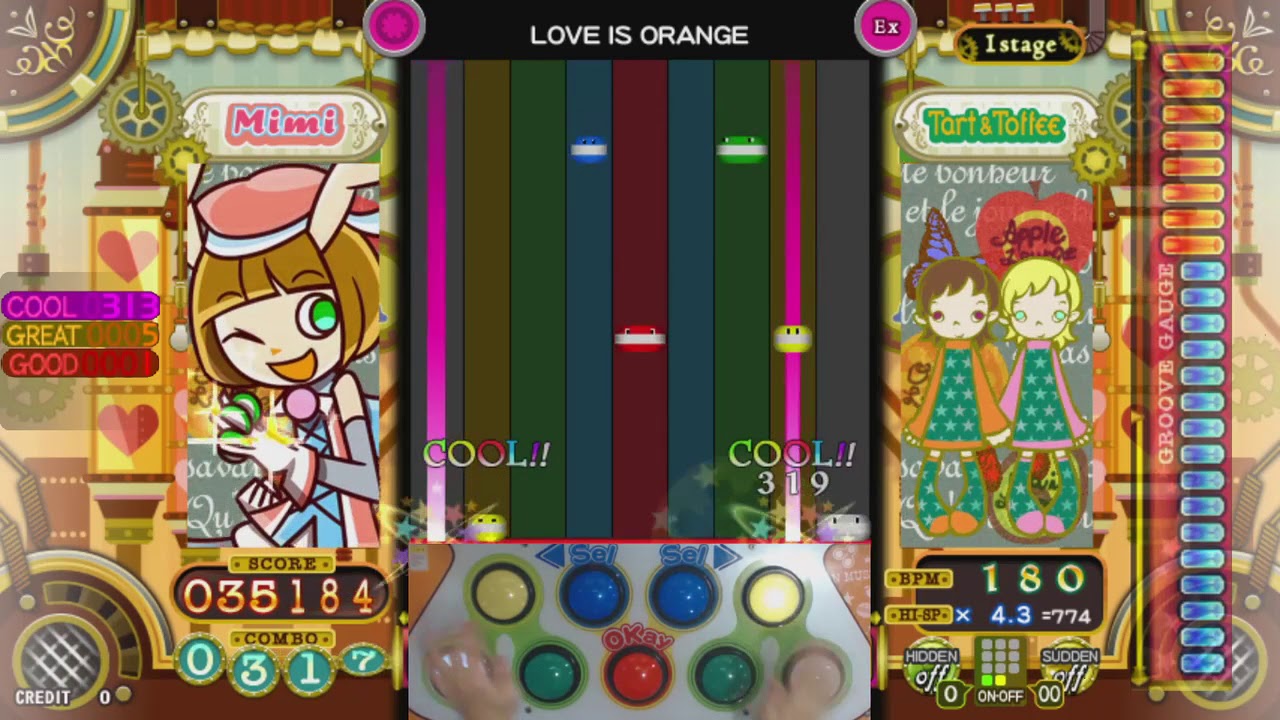 [ポップン] ハードシャンソン(HARD CHANSON) LOVE IS ORANGE EX