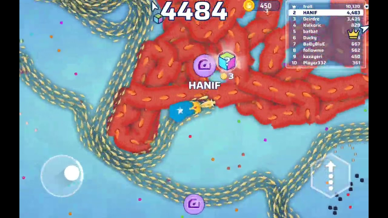Snake IO Fight (Fish Snake VS Dragon Snake)