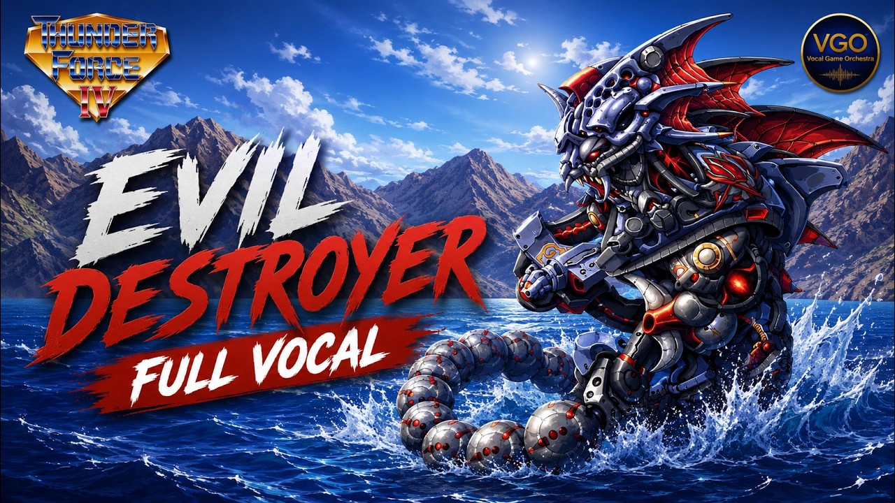 Evil Destroyer - Stage 1 Boss (Vocal Cover) - Thunder Force IV: The Odyssey