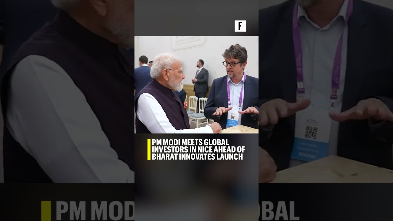 PM Modi Meets Global Investors in Nice Ahead of Bharat Innovates Launch