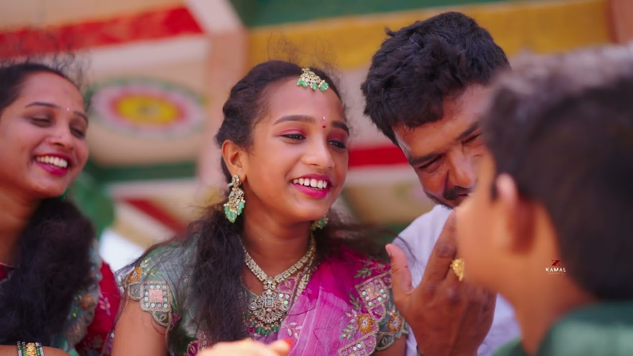 BHAVYA SRI HALF SAREE SONG SHOT 