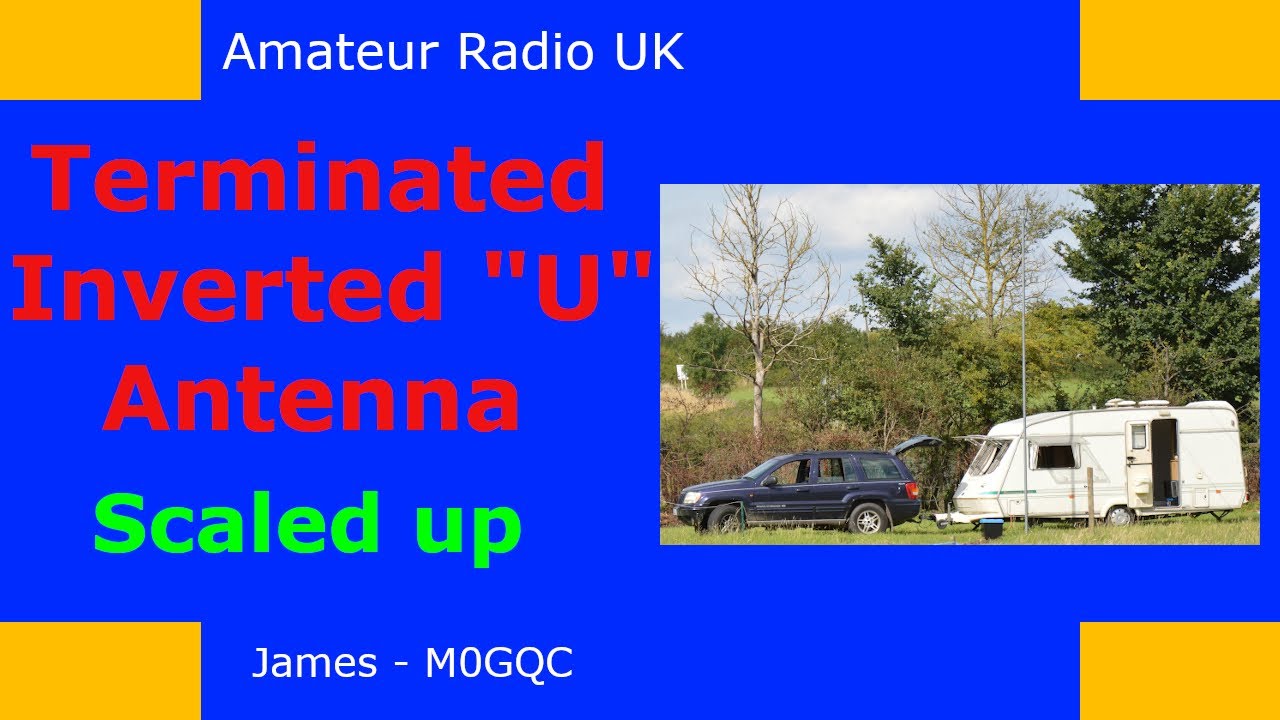 Terminated Inverted U  Antenna - Scaled Up