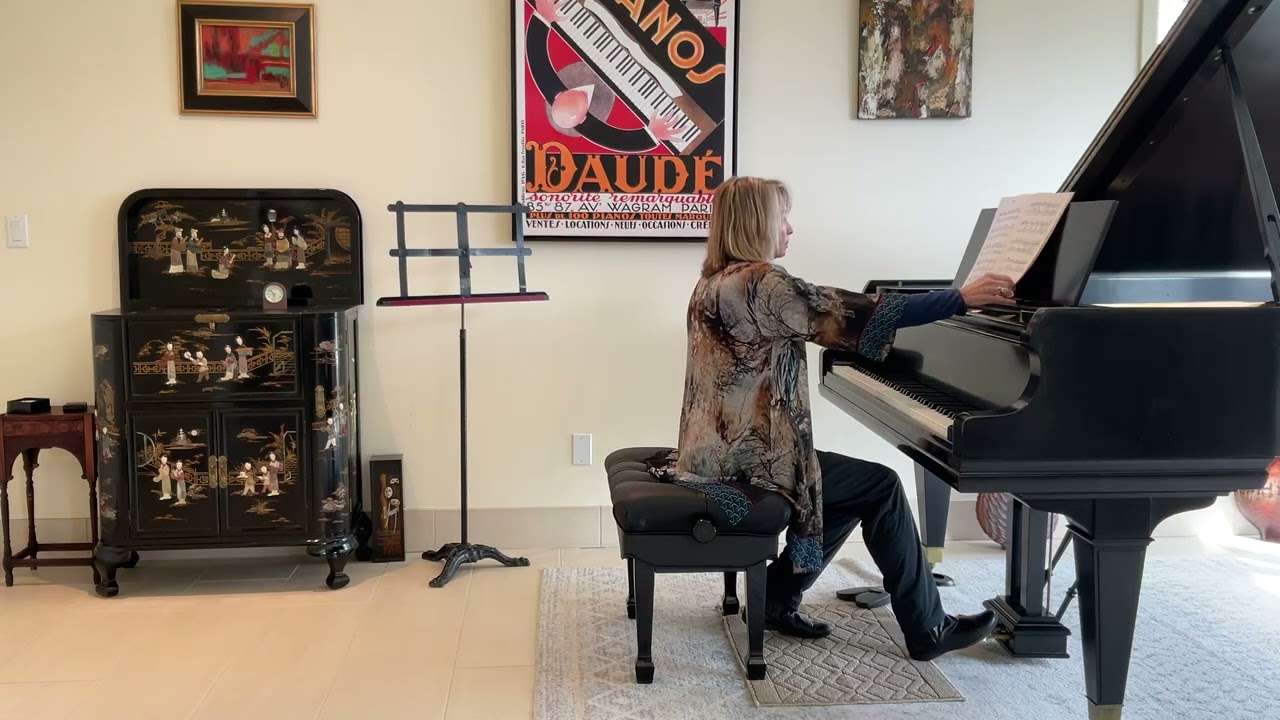 Prelude and Fugue in B flat minor, Well Tempered Klavier, Book 1. Johann Sebastian Back