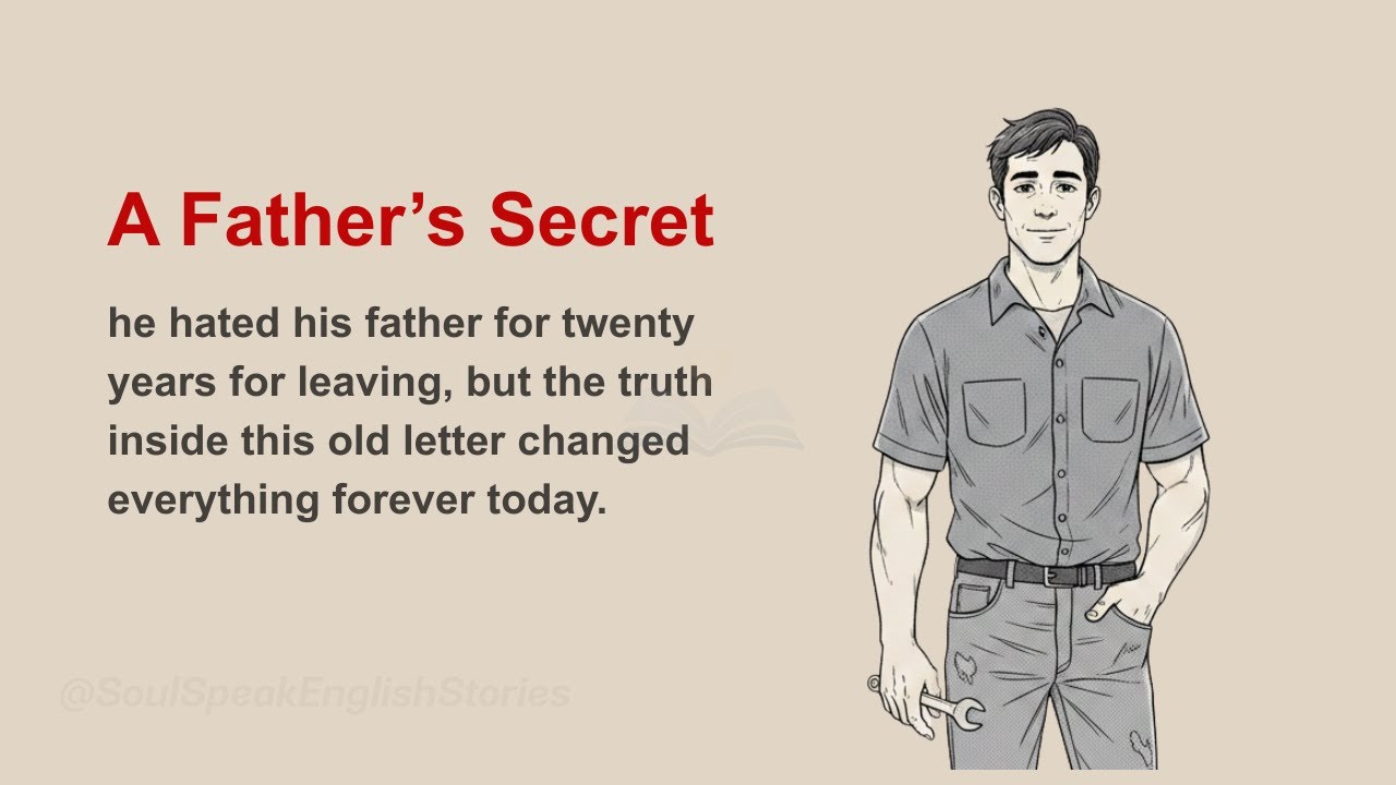 I Never Understood My Father… Until I Found His Hidden Letters | Soul Speak English Stories
