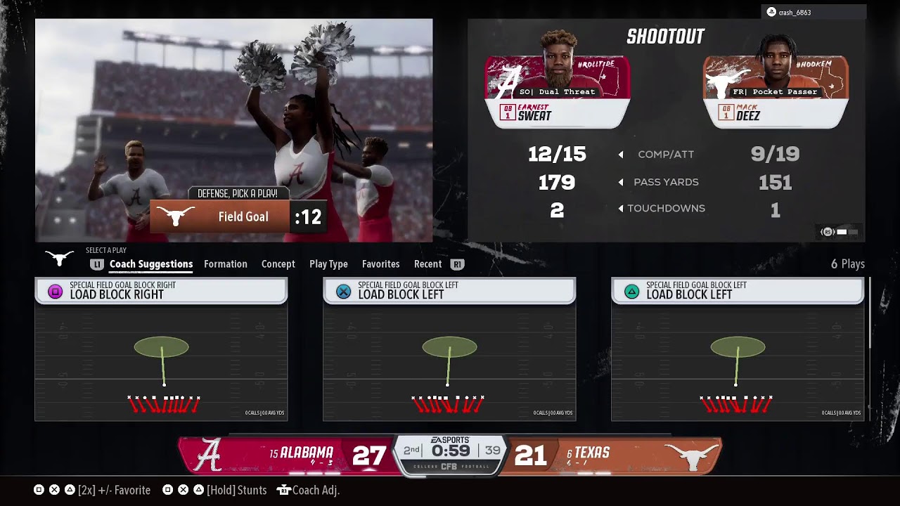 ROAD to CFP v BAMA
