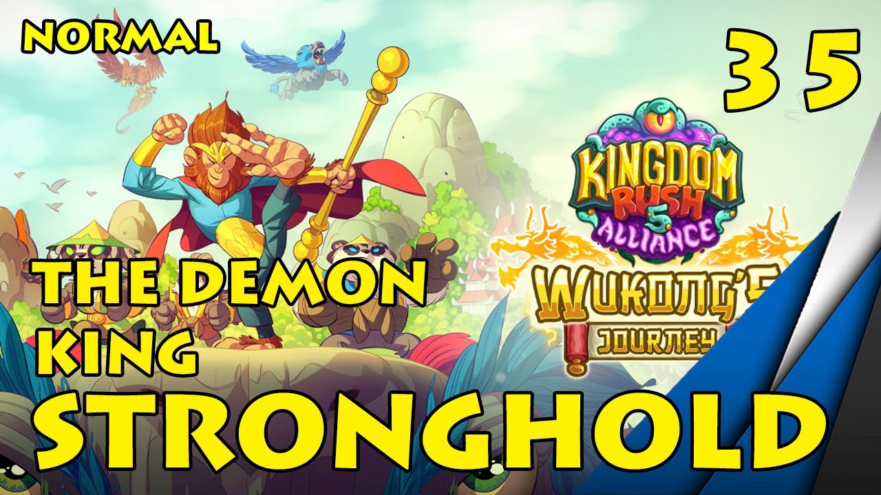 Kingdom Rush 5: Alliance - 35. Demon King Stronghold - Normal - 3 Stars (PC) - Wukongs Journey DLC