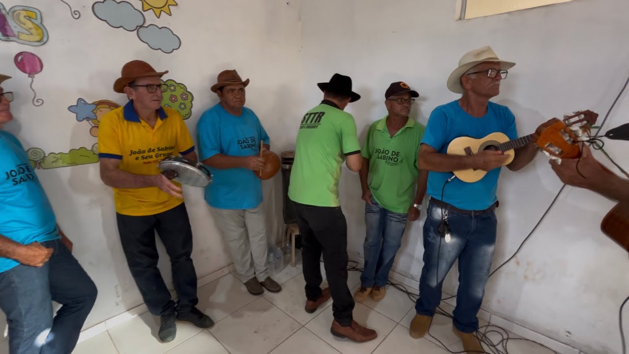 Samba Na Lagoa Dantas/Baixa Grande Ba(Grupo De João De Sabino) João & Zé Docha!