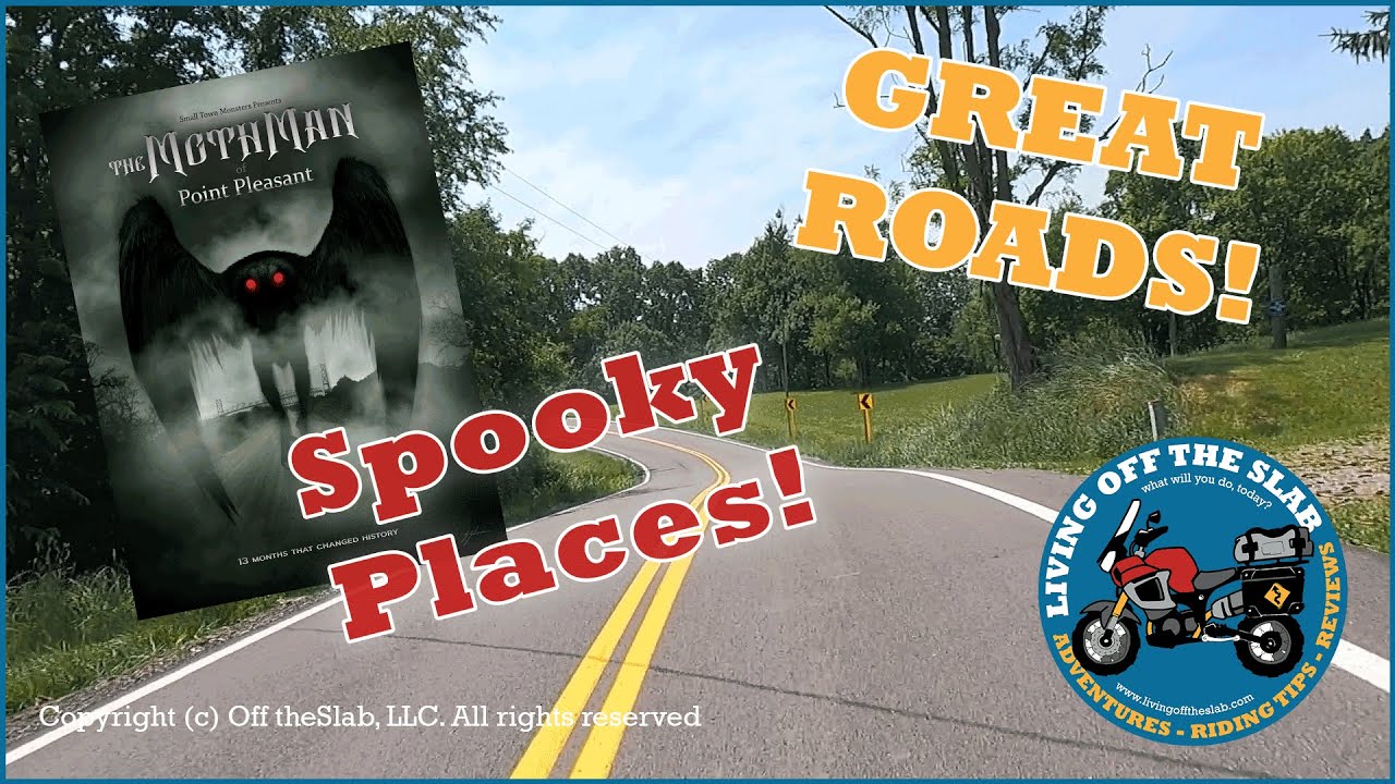 Solo Motorcycle Trip to Ohio's Windy Nine | Part 2, Hanging with the Moth-man